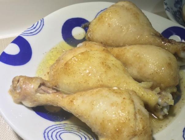 鹽焗雞腿料理 鹽焗雞腿料理