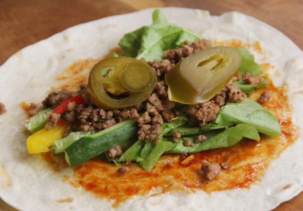 墨西哥牛肉捲餅做法