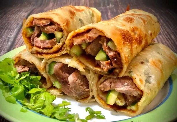 自製牛肉捲餅皮