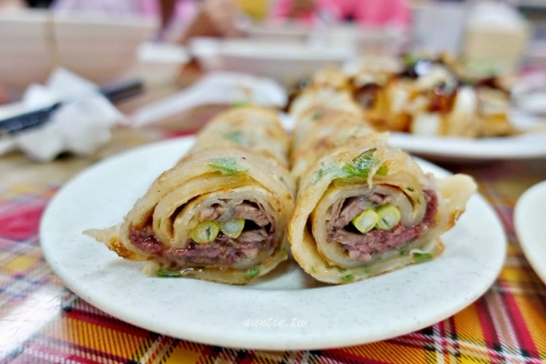 台灣小吃牛肉捲餅 台灣小吃牛肉捲餅