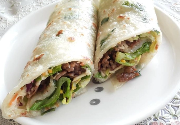 自製牛肉捲餅皮