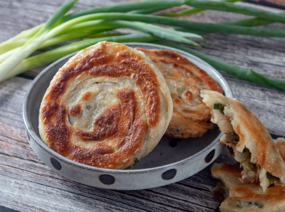 蔥油餅食譜