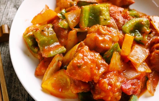 免炸糖醋雞丁做法 免炸糖醋雞丁做法