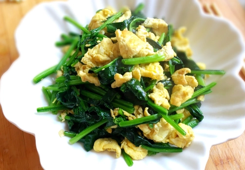 菠菜炒蛋健康益處
