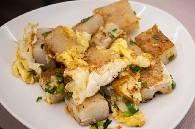 蘿蔔糕炒蛋做法