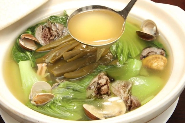 長年菜排骨湯 食譜