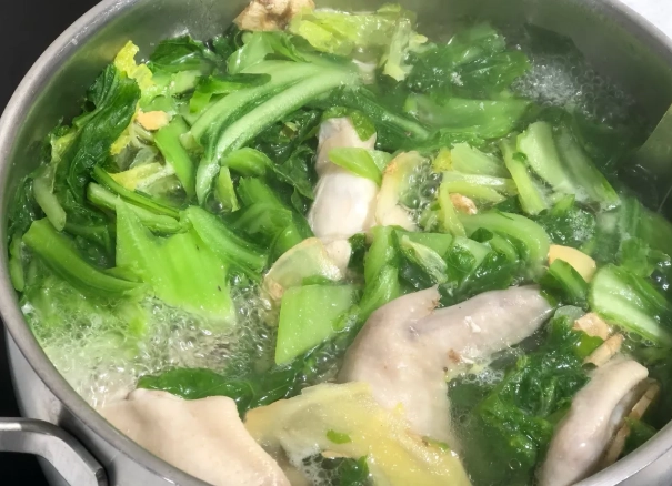 長年菜雞湯 營養