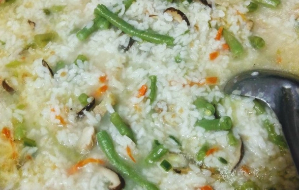 長豆鹹粥做法
