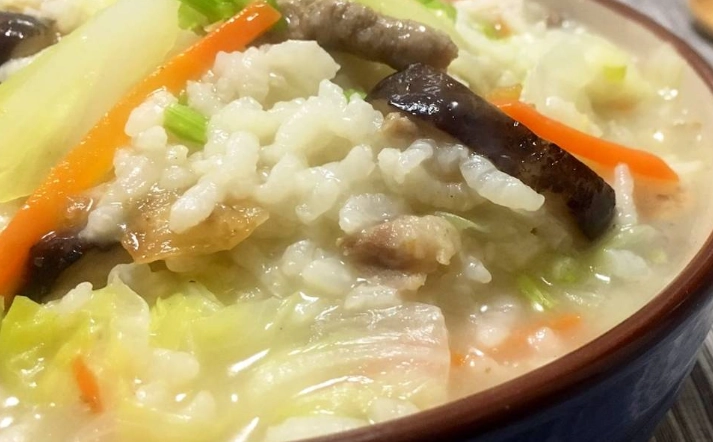 電鍋煮鹹粥技巧