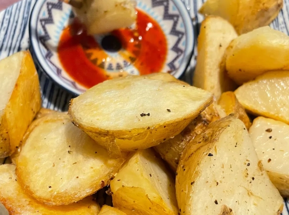 鋁箔紙烤馬鈴薯做法