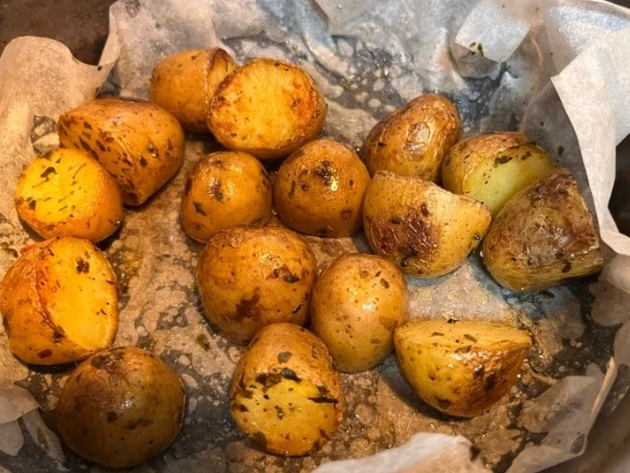 烤小馬鈴薯技巧