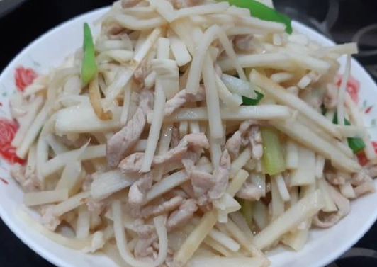 竹筍炒肉絲做法