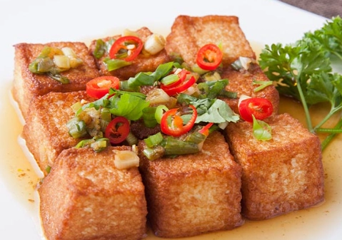酥炸豆腐 做法