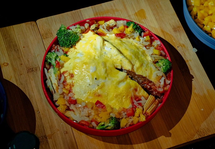 番茄蛋包飯做法