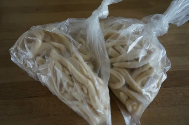 自製烏龍麵保存