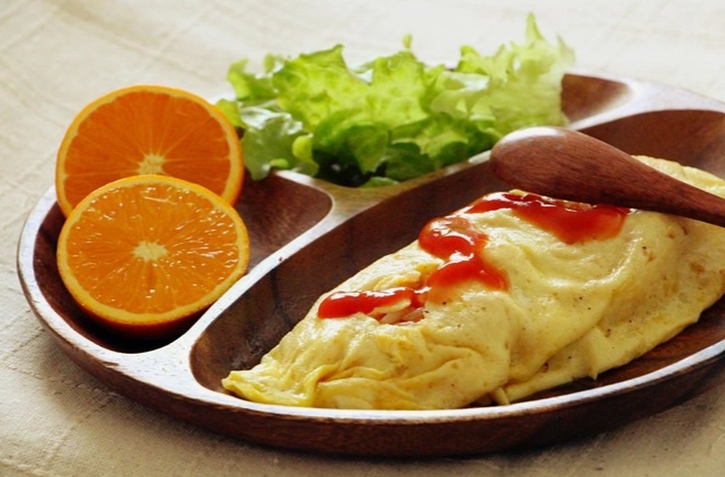 簡易蛋包飯食譜