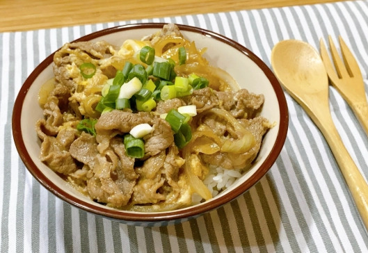 簡易牛肉丼飯