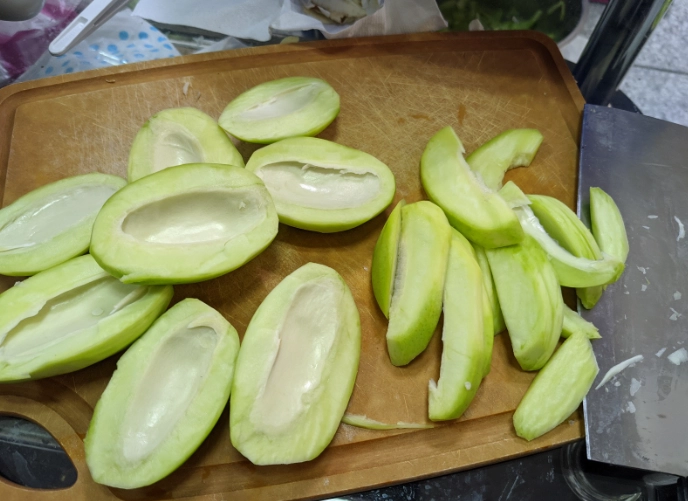 芒果青怎麼切
