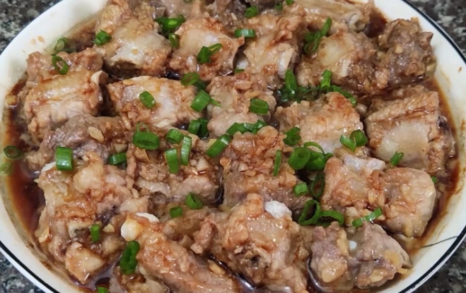 蒜蓉豆豉蒸排骨