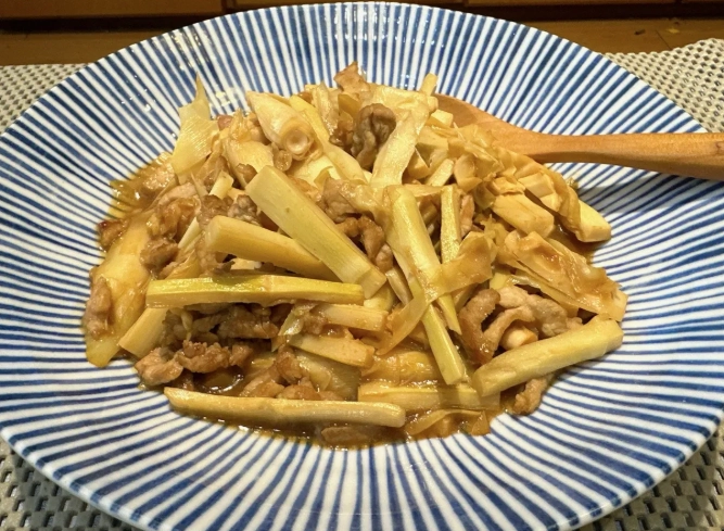 桂竹筍炒肉絲