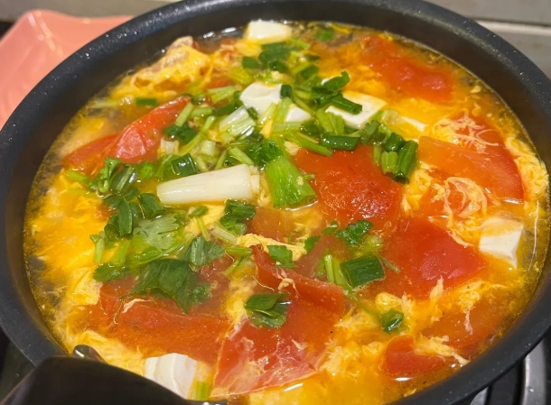 番茄豆腐湯