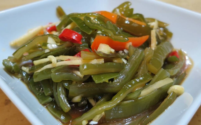 涼拌海帶根做法